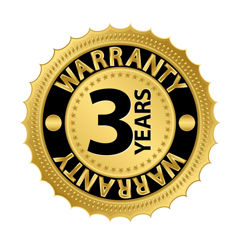 3年商品保証アイコン