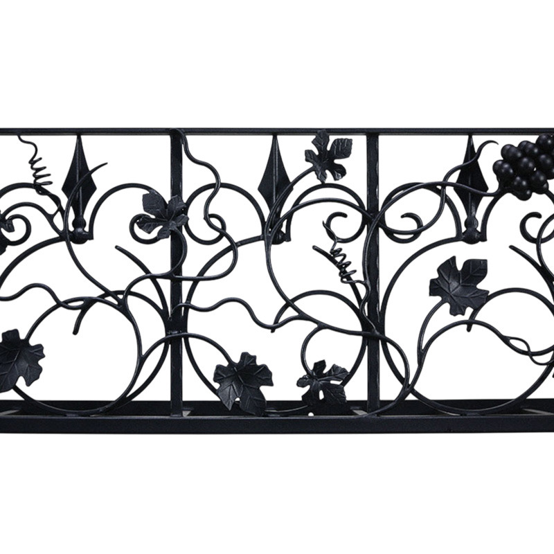 アイアン製窓花台プランター（ウィンドウボックス型・横幅2m）｜屋外