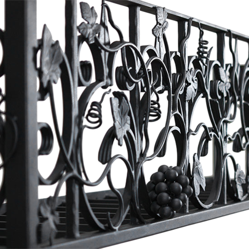 アイアン製窓花台プランター（ウィンドウボックス型・横幅2m）