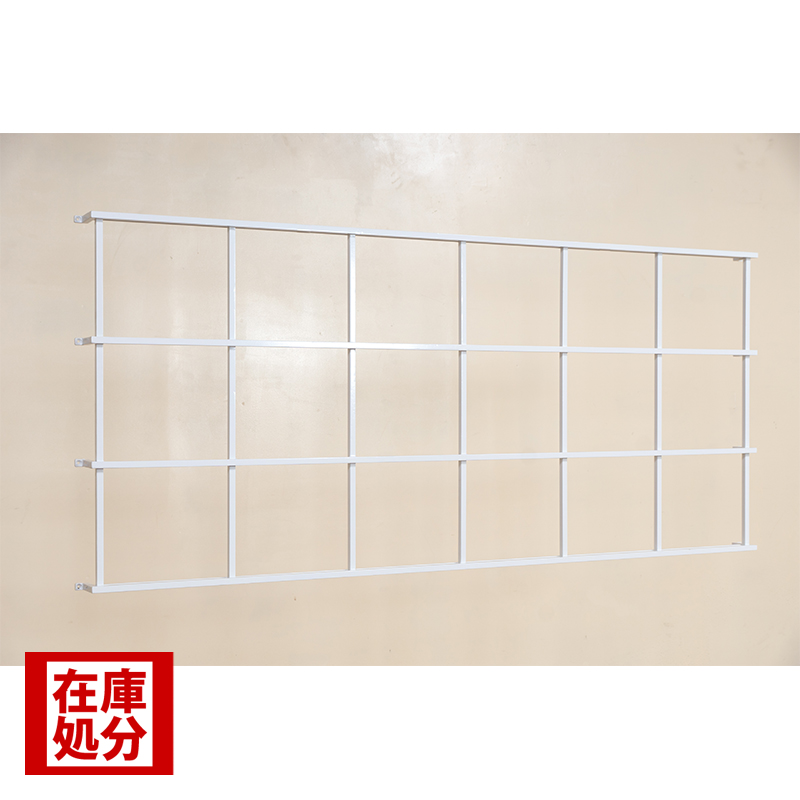 ロートアイアン製パネル〈オフホワイト〉｜クラシカルで上品なシンプル面格子