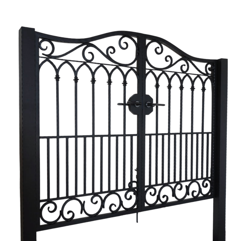 門扉,ロートアイアン,両開き,アイアン,鉄,ロートアルミ,特注,アルミ