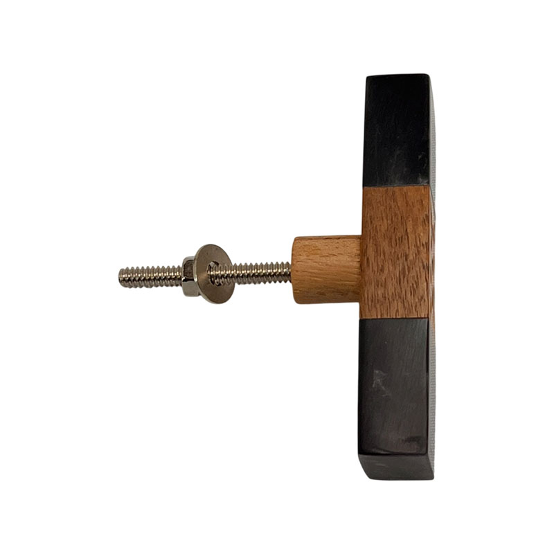 ロートアイアン製キャビネットプル｜重厚感あるブラックのアンティークドアハンドル