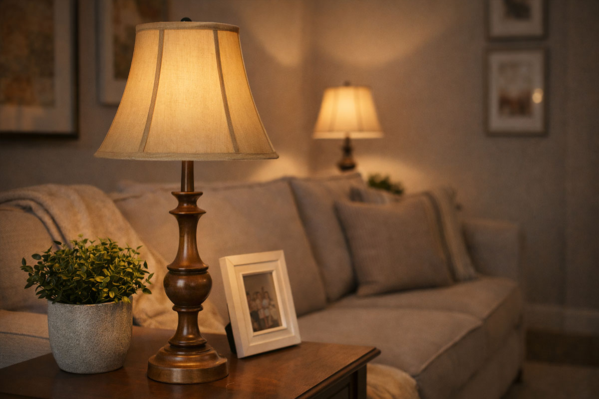 ヴィンテージの風合いとモダンな美しさを兼ね備えたメタルテーブル照明