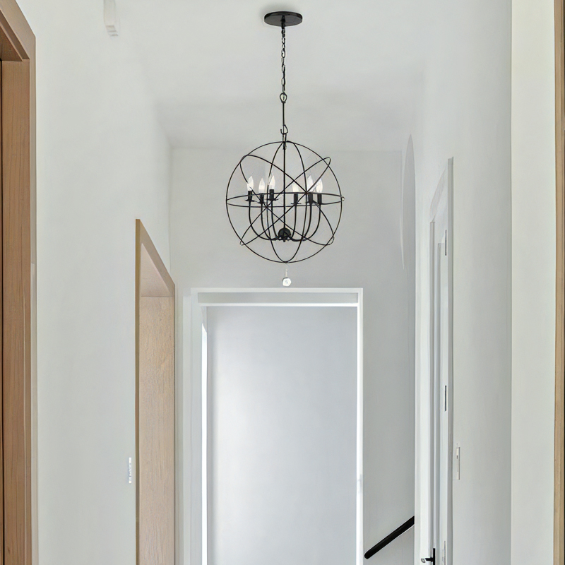 エントランスやリビングに映える立体的デザインが美しい吊り下げ照明