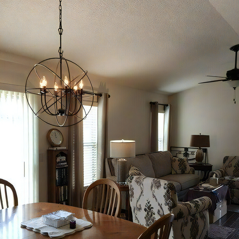 エントランスやリビングに映える立体的デザインが美しい吊り下げ照明