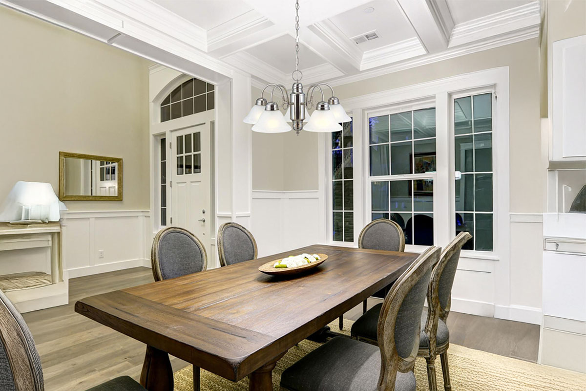 シックなデザインがおしゃれな室内用吊下げ照明