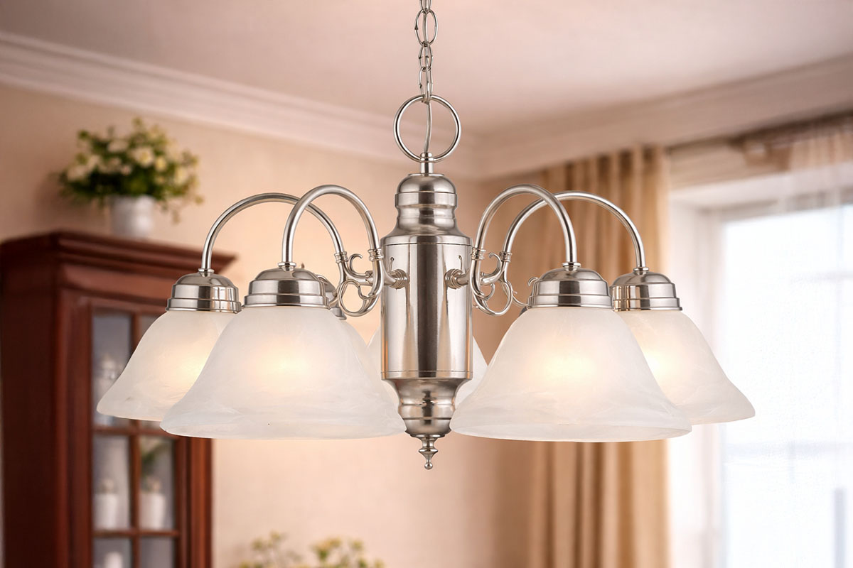 シックなデザインがおしゃれな室内用吊下げ照明