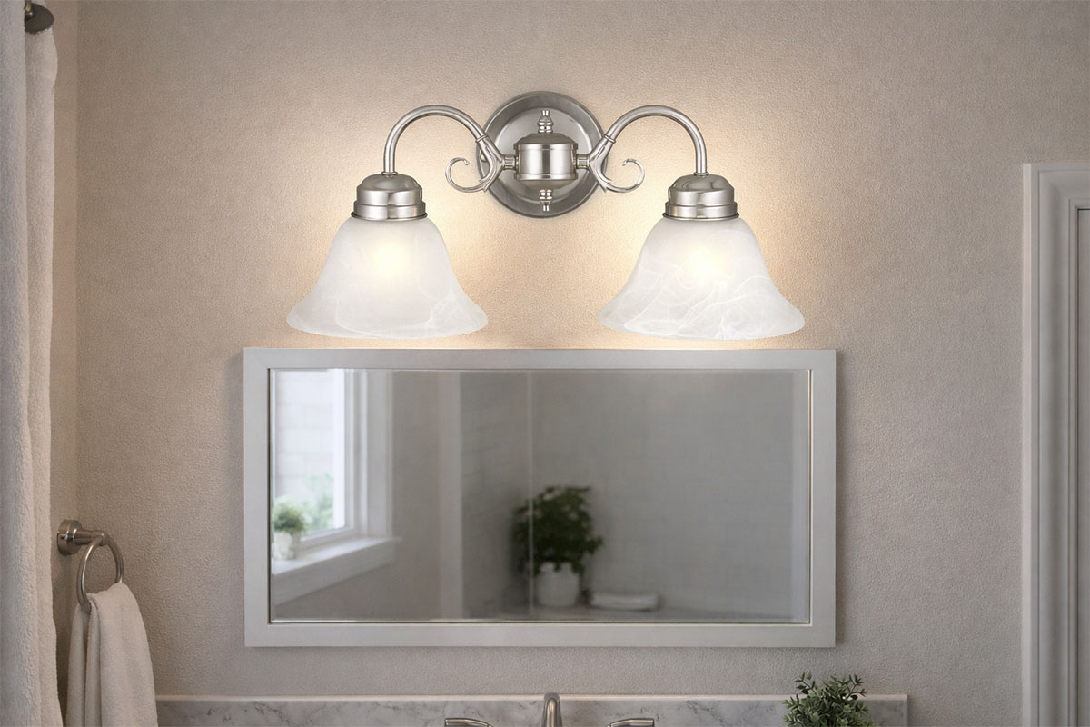 シックなデザインがおしゃれなウォールライト