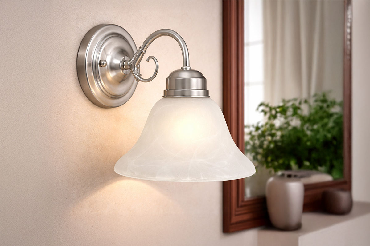 シックなデザインがおしゃれなウォールライト