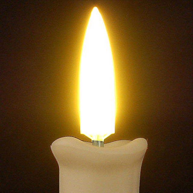 インテリアに最適なキャンドル型LED電球