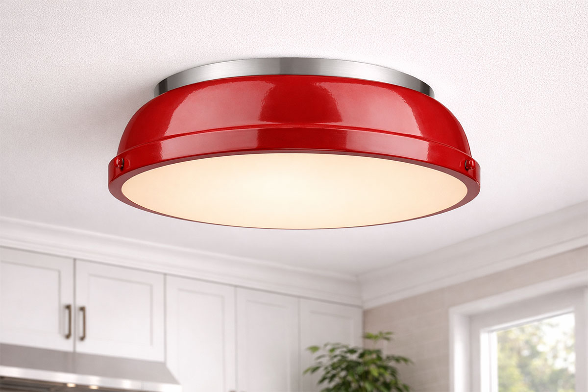 クラシックとモダンが融合したスタイリッシュなデザインの天井照明