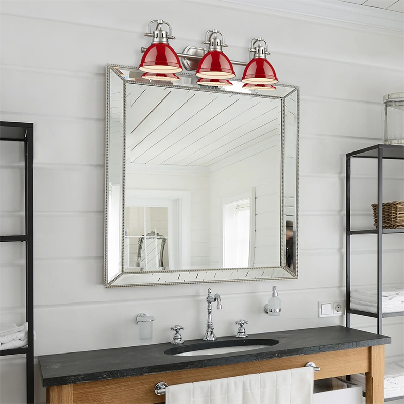 格好いいインダストリアルモダンなデザインの吊下げ照明の設置例