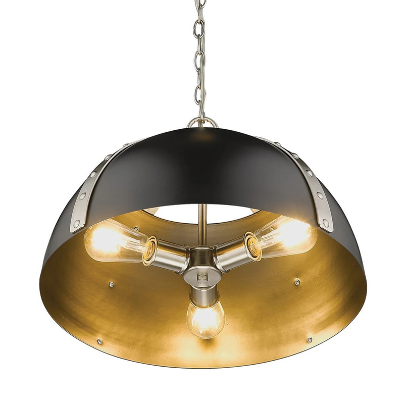 無骨さと洗練を兼ね備えたモダンインダストリアルデザインのペンダントライト