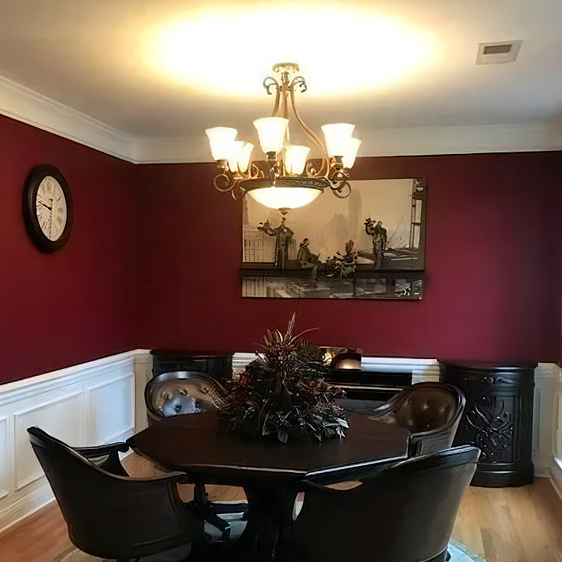 高級感漂うアンティーク調の吊下げ照明