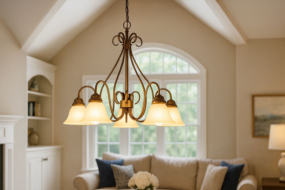 アンティーク調デザインがおしゃれな屋外用吊り下げ照明