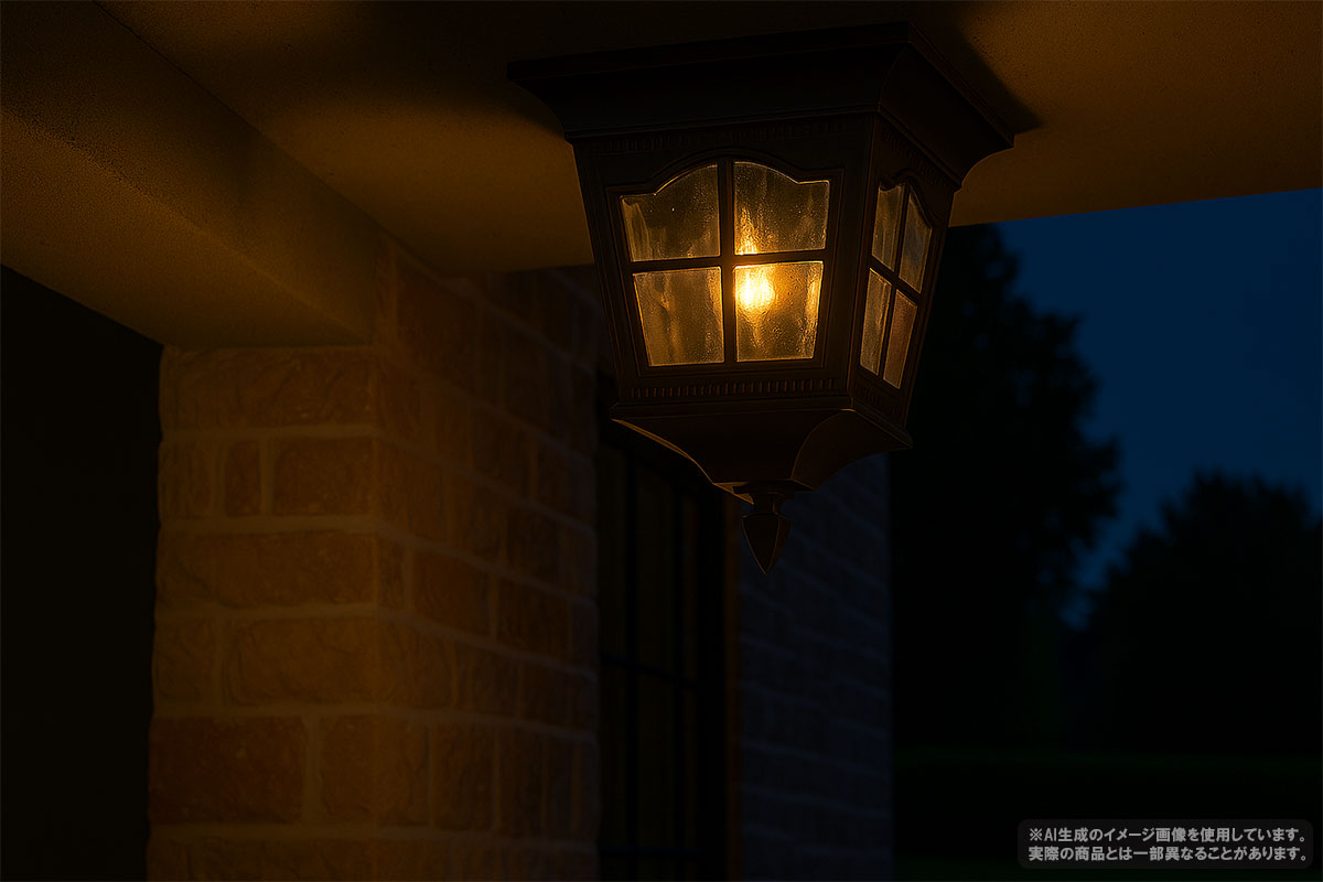 おしゃれでアンティーク風なシーリングライト