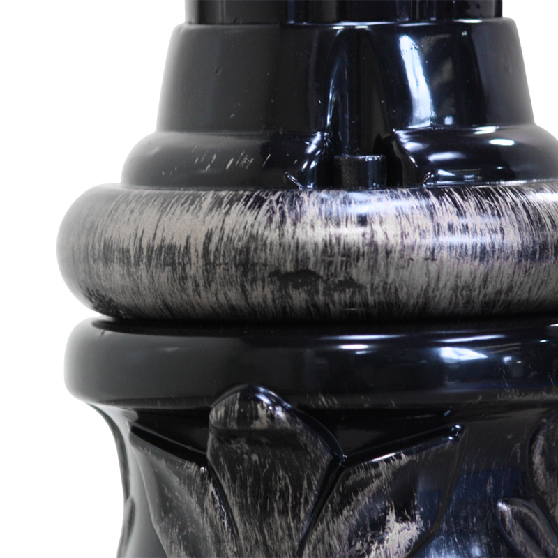 クラシックな街路ポスト型ポールライト