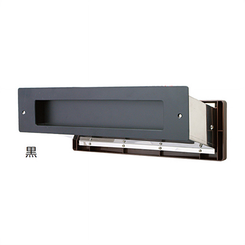 株式会社水上製・壁を貫通して設置できる郵便受け口