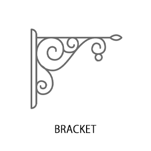 おしゃれなブラケット・棚受け金具