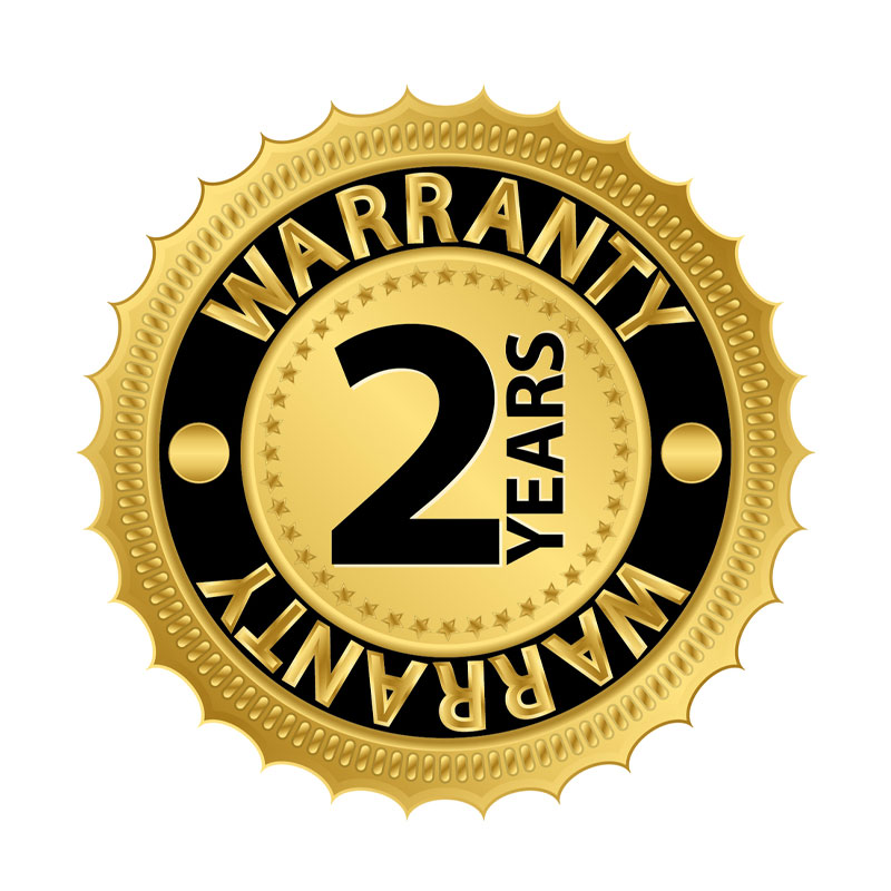 2年商品保証アイコン